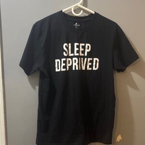 Sleep deprived hallmark large tee